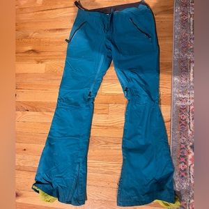 Burton Women’s Vida Dryride Snowboard Pants - Blue Medium